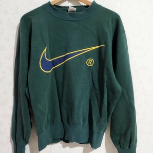 NIKE ナイキ 銀タグ Vintage 80s 90s トップス 長袖 スウェットパーカー スウェットトレーナー パーカー トレーナーの画像1