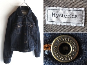 HYSTERIC GLAMOUR Hysterics ヒステリックグラマー LEVI'S/リーバイス/3rd/サード型 ストレッチデニムジャケット Gジャン FREE インディゴ