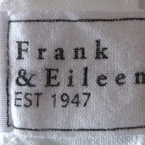 ネコポス対応 Frank&Eileen フランク&アイリーン EILEEN リネンシャツ 開襟 ブラウス XS ホワイト USA製 ドゥーズィエムクラス取扱ブランドの画像6