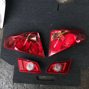 日産　V35 スカイライン　テールランプ　左右セット　即決　セダン　LED 点灯確認済み