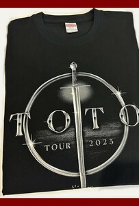 ★ TOTO JAPAN TOUR 2023 LIVE Tシャツ BLACK 