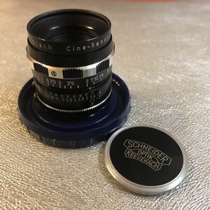 希少 Schneider-Kreuznach Cine Xenon 25mm F1.4 Germany製 シネレンズ シュナイダー Cマウント シネクセノン 送料無料