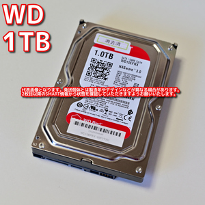 【1T-Ra0】Western Digital WD Red 3.5インチHDD 1TB WD10EFRX【動作中古品/送料込み/Yahoo!フリマ購入可】