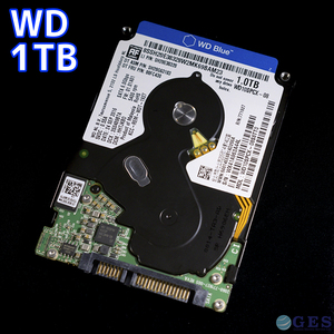 【1T-90】Western Digital WD Blue 2.5インチHDD 1TB WD10SPCX SATA3 7mm厚【動作中古品/送料込み/Yahoo!フリマ購入可】