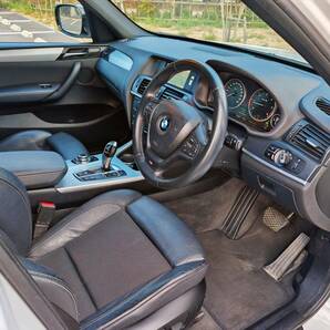 BMW X3 xDrive20d Mスポーツ ワンオーナー、ディーラー整備の綺麗な車両です。燃費もよく、パワフルで人気のディーゼルです。の画像6