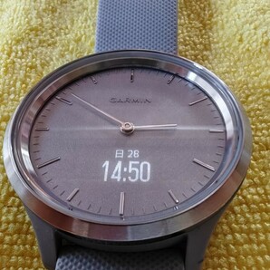 Suica使えます。GARMIN vivomove3、小擦れ程度で綺麗だと思います。の画像7