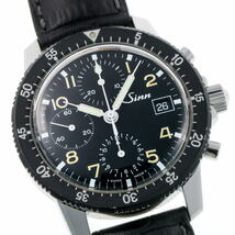 SINN ジン 103 クロノグラフ 手巻 Cal.Valjoux7760 103.B SS メンズ 時計 2310425_画像4