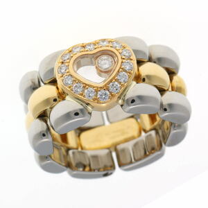 Chopard Chopard happy бриллиант Heart кольцо 82/8402-20 желтое золото / нержавеющая сталь 750YG / SS 2310395