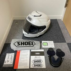 SHOEI ショウエイ GT-Air Ⅱ GT-Air2 フルフェイス ヘルメット Sサイズ 55cm 2022年 白 ミルナスホワイト オートバイ バイク 2輪 (95)