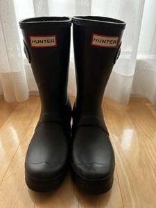 HUNTER★レインブーツ★ブラック★サイズUK4（23ｃｍ）★長靴