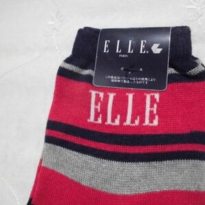 未使用★ELLE エル☆くつ下22～24cm★まとめて3点セット☆ソックス 靴下★福助♪♪の画像4