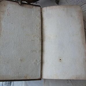 （仏）アンティーク 1686年 味わい深い雰囲気漂う洋書 ディスプレイの画像6