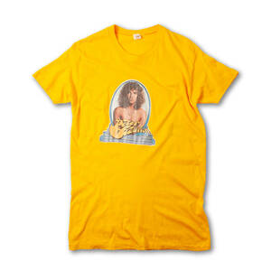 L 1976年製 ピーターフランプトン Tシャツ イエロー