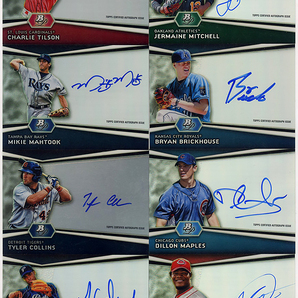 △2012 BOWMAN PLATINUMリフ直書サインPROS 8種!の画像1