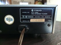 TRIO【KENWOOD】KT-80 FM専用チューナー_画像8