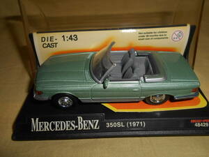 DIE-CAST　1:43　MERCEDES-BENZ 350SL（1971）