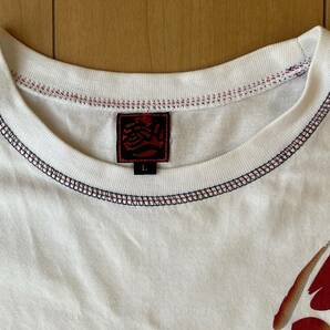 参丸一 サンマルイチ 半袖 Ｔシャツ サイズL 鯉 刺繍 和柄の画像3