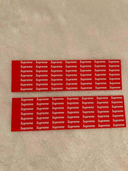 Supreme 24SS ノベルティー ステッカー 2枚 mini box logo シュプリーム ミニボックスロゴ