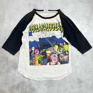 [90s]Lollapaloozarolapa Roo The футболка cut and sewn L Vintage USA производства 1993 Vintage 