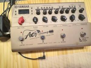 Yamaha AG Stomp акустическая гитара предусилитель 