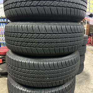 ☆245/65R17 BRIDGESTONE ブリヂストン DUELER＋ジープコマンダー純正ホイール17×7.5j＋43.8 5穴 4本☆の画像8