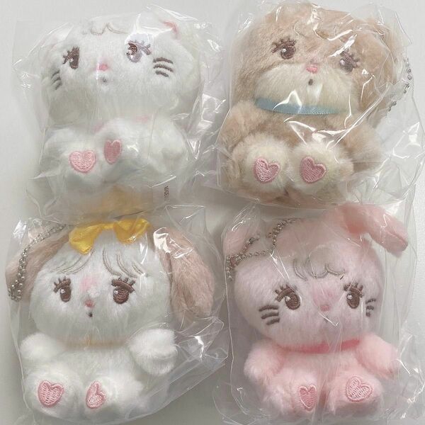 mikko characters ぬいぐるみ ガチャ　全4種　コンプリートセット　新品未開封　