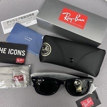 【定価27,610円】レイバン Ray-Ban サングラス Original Wayfarer Classic (RB2140F 901 52) レンズ:グリーン 新品値札付 RayBan国内正規品_画像8