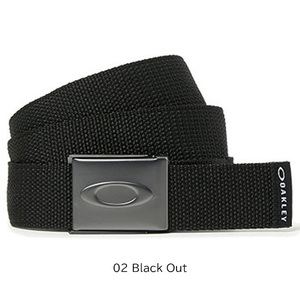 【定価2,200円】オークリー ゴルフ ベルト (96185-02E Blackout) ELLIPSE WEB BELT 新品値札付 2024新作【OAKLEY正規品】 