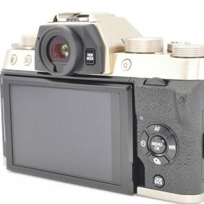 極上品★FUJIFILM フジフイルム X-T100 レンズキット シャンパンゴールド ミラーレス一眼カメラ R1556の画像4