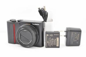 超美品★Panasonic パナソニック LUMIX DC-TX2 ブラック 光学15倍 コンパクトデジタルカメラ R1641