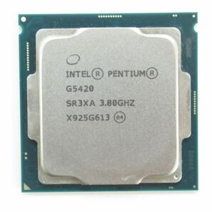 AC 10-7 美品 インテル intel Pentium Gold G5420 3.80GHz 4MB Cache LGA1151の画像5