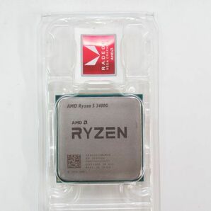 AC 10-2 美品 AMD Ryzen5 3400G グラフィック内蔵 国内正規品 3.7GHz Socket AM4 YD3400C5MFHBOXの画像4