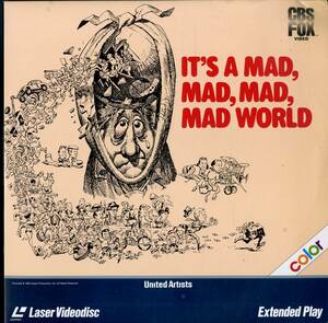 B00167542/LD2枚組/「Its A Mad Mad Mad World( おかしなおかしなおかしな世界)」