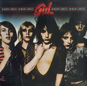 A00589494/LP/ガール (GIRL・L.A.GUNS・DEF LEPPARD)「Sheer Greed (1980年・25AP-1770・ハードロック)」