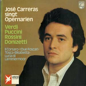 A00546050/LP/ホセ・カレーラス「ヴェルディ/プッチーニ/ロッシーニ/ドニゼッティ/Jose Carreras Singt Opernarien」