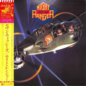 A00560044/LP/ナイト・レンジャー(NIGHT RANGER)「7 Wishes (1985年・P-13131・ハードロック・アリーナロック)」