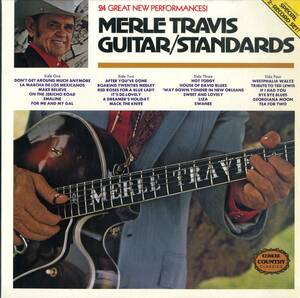 A00583448/LP2枚組/Merle Travis「Guitar/Standards 24 Great New Performances!」