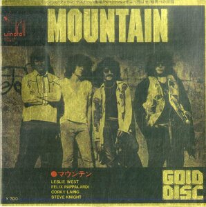 C00194598/EP1枚組-33RPM/マウンテン「Mountain (1973年・BLPD-5WF・4曲入り・ハードロック)」