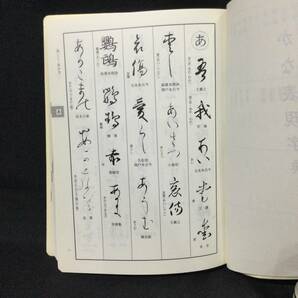 ★『かな表現字典』清水透石 編 二玄社 2001年★         書道習字書芸術古筆毛筆書法和歌俳句詩文古典書蹟中国唐後漢史書篆書A764の画像6