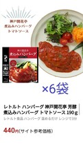 神戸開花亭煮込みハンバーグトマトソース賞味期限2024年7月合計6袋になります。 _画像1