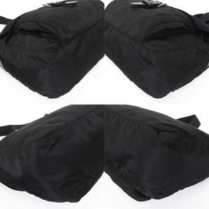 【全額返金保証・送料無料・美品】プラダのショルダーバッグ 肩掛け 斜め掛け 正規品 ナイロン ブラック 黒色 女性 人気 軽量 鞄 バックの画像7