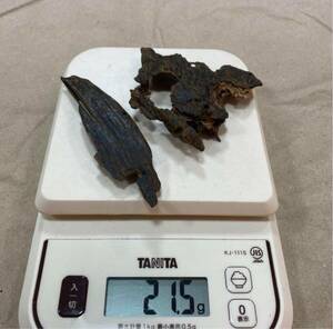 カリマンタン島産 香料樹木材 21.5g 【以下検索ワード…沈香 香木 伽羅 香道具 聞香 羅国 真南蛮 】