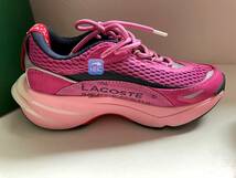 ラコステ　LACOSTE　スポーツシューズ　ODYSSA　123 1 SFA　カラー　ピンク - P1F　サイズUS6(普段23～23.5㎝を履いています。)_画像2