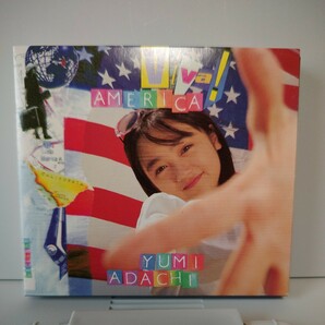VIVA! America 安達祐実 帯付き 特典付き 収納ケース付き 中学生最後の3rd CD アルバム