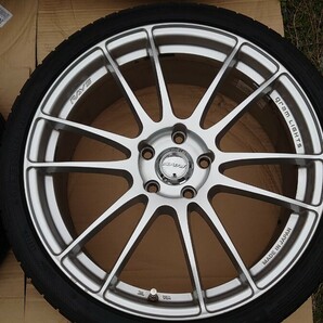 【処分】RAYS gram LIGHTS 57 xtreme グラムライツ19x8.5J +45 PCD114.3 タイヤホイール４本セット 235/35ZR19 DUNLOP SPORT MAXX TTの画像6