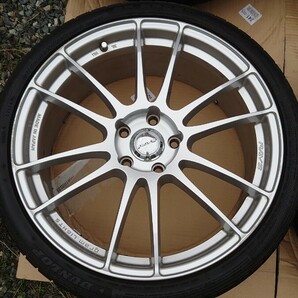 【処分】RAYS gram LIGHTS 57 xtreme グラムライツ19x8.5J +45 PCD114.3 タイヤホイール４本セット 235/35ZR19 DUNLOP SPORT MAXX TTの画像7