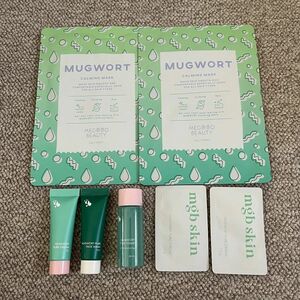 MUGWORT ７点セット　フェイスパック　化粧水　クリーム　洗顔料　韓国コスメ