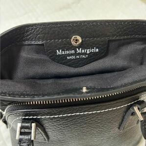 Maison Margiela ハンドバッグ メゾンマルジェラ 5AC マイクロ ショルダーバッグ ◆レザー/ブラック◆バッグ◆黒 ！の画像5