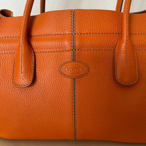 TODS レザー トートバッグ