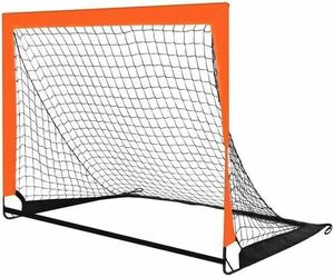  soccer goal post folding type soccer goal post folding 120*90*90cm present for children interior outdoors practice for storage sack attaching 